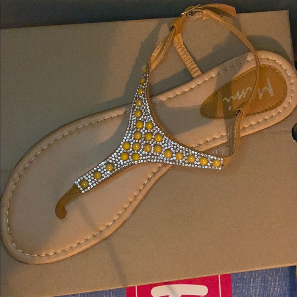 Cute sparkly sandals